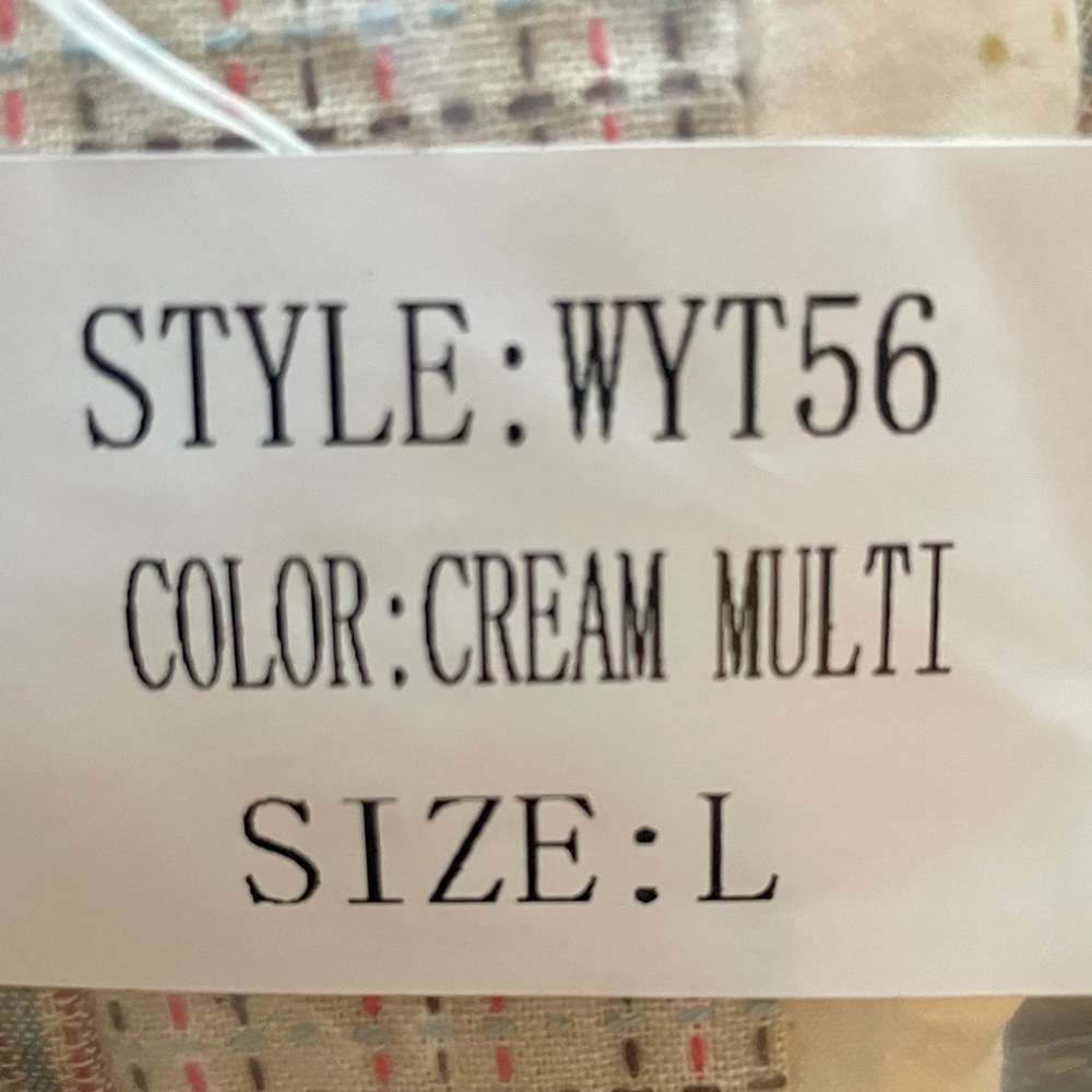 POL Printed Button Down Patchwork Short Sleeve Sh… - image 13